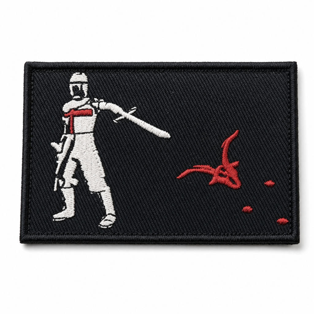 Crusader Pirate Patch - front view