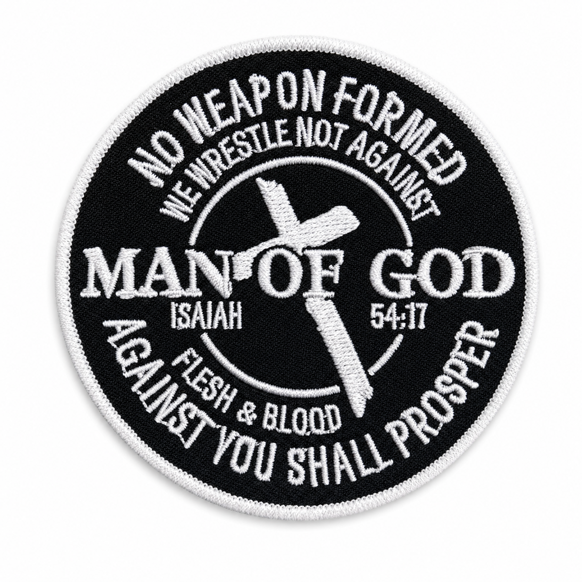 Man of God Patch - front view