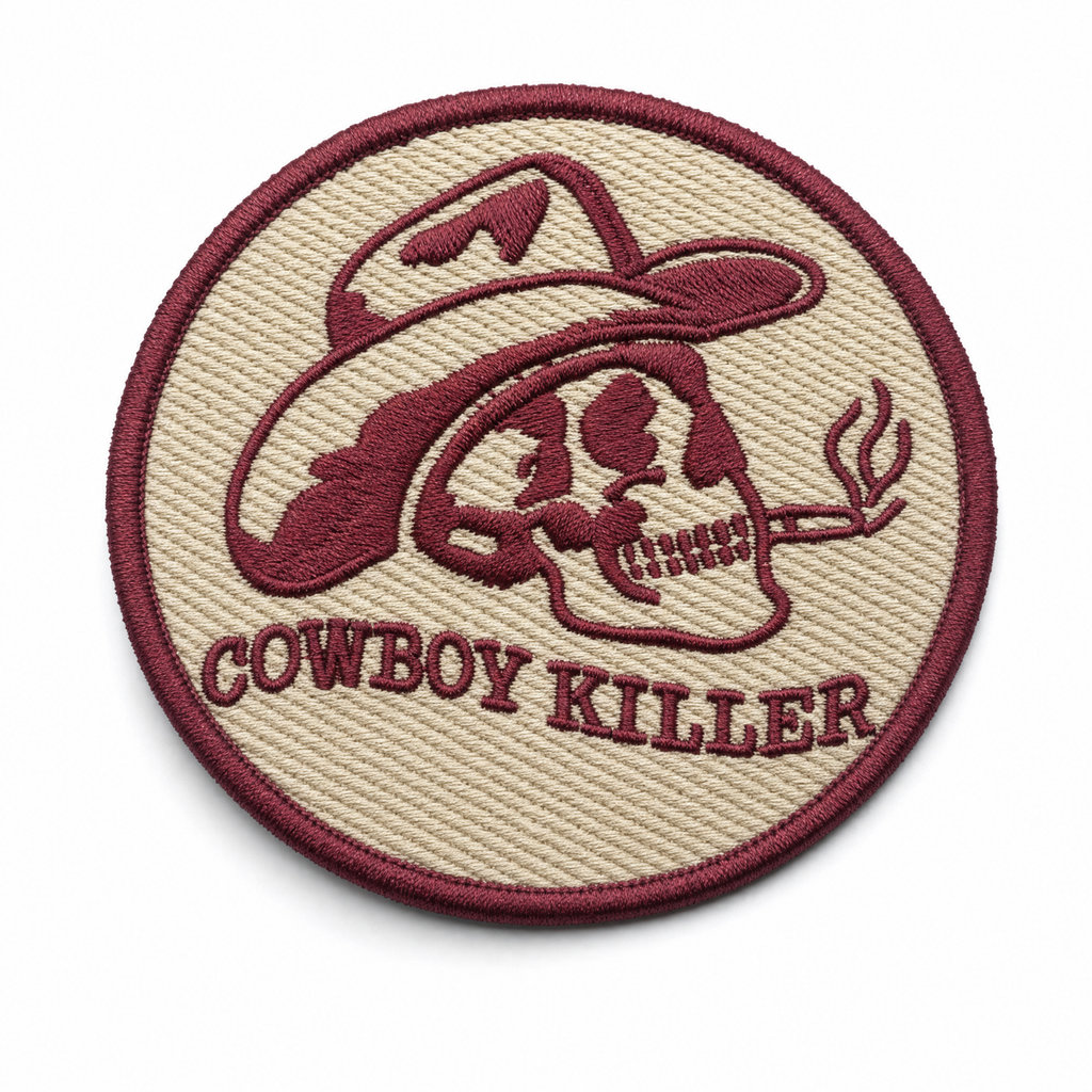 Cowboy Killer Patch - front view