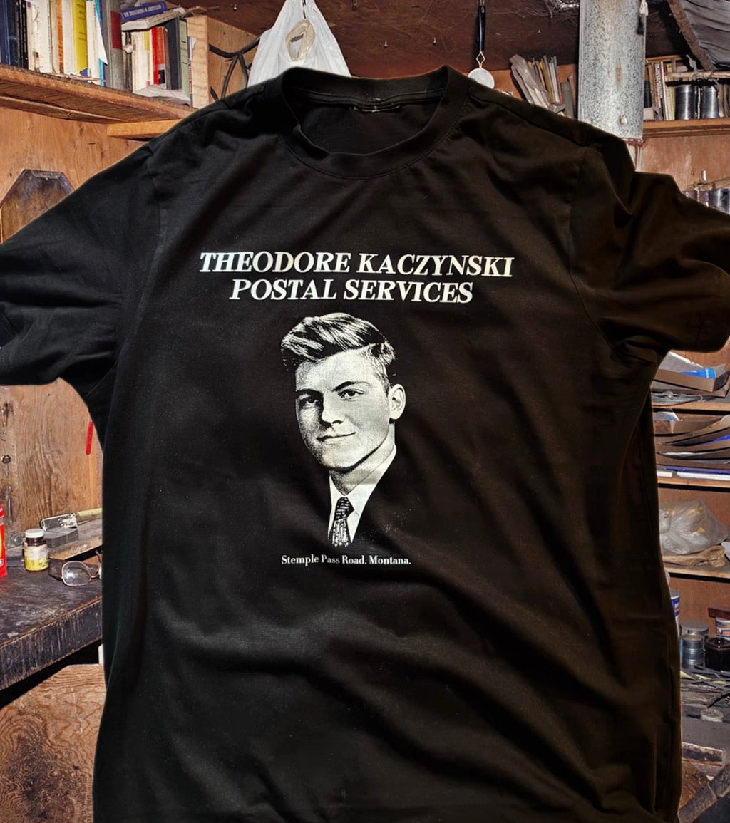 Theodore Kaczynski Postal Service T-shirt