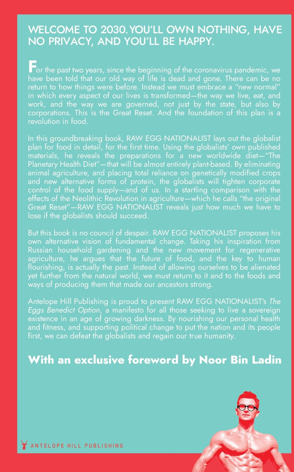 The Eggs Benedict Option - Back Cover