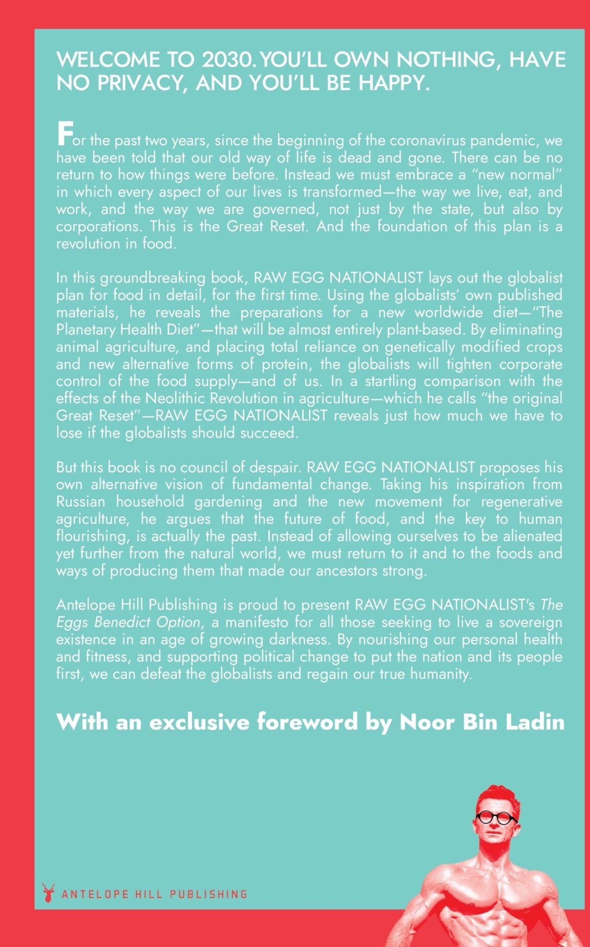 The Eggs Benedict Option - Back Cover
