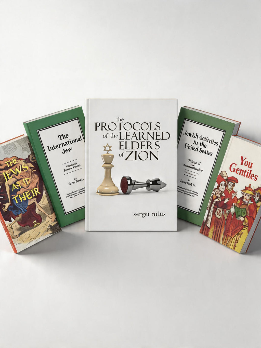 The History of Antisemitism Bundle - five book collection cover