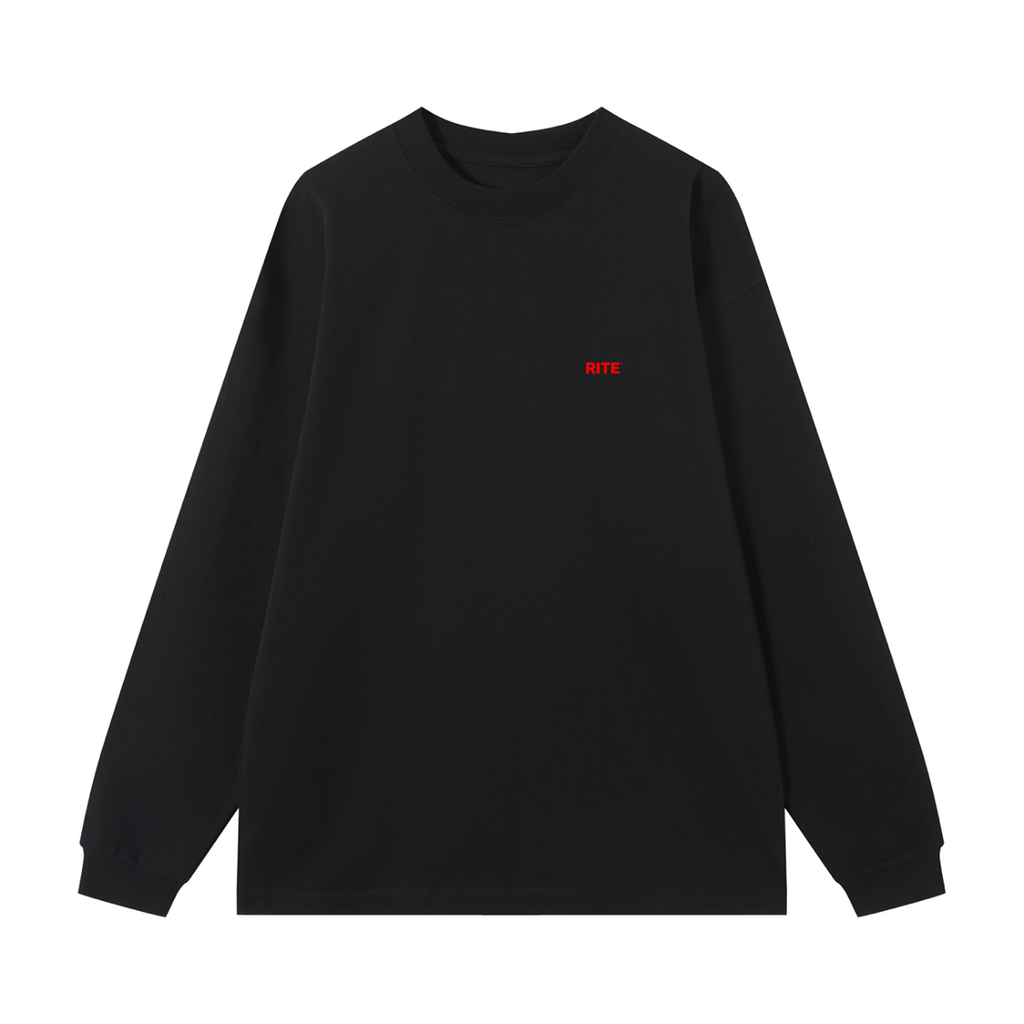 "Reading Club" Long Sleeve — Black