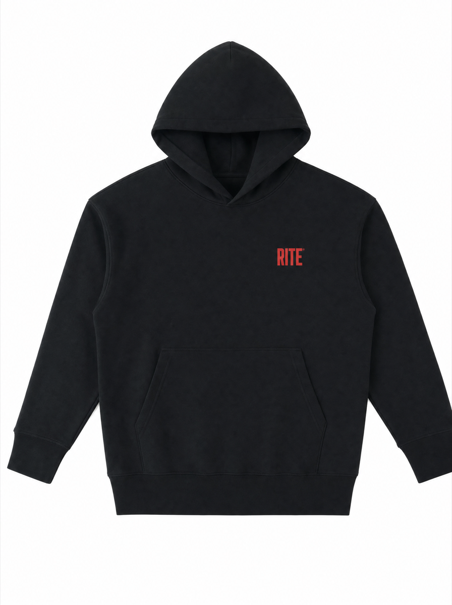 "Reading Club" Hoodie — Black