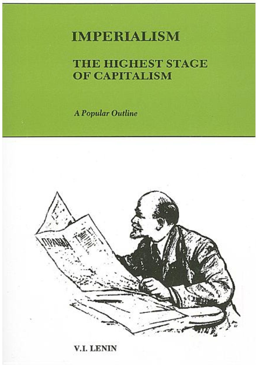 Imperialism, the highest stage of capitalism: a popular outline - book cover