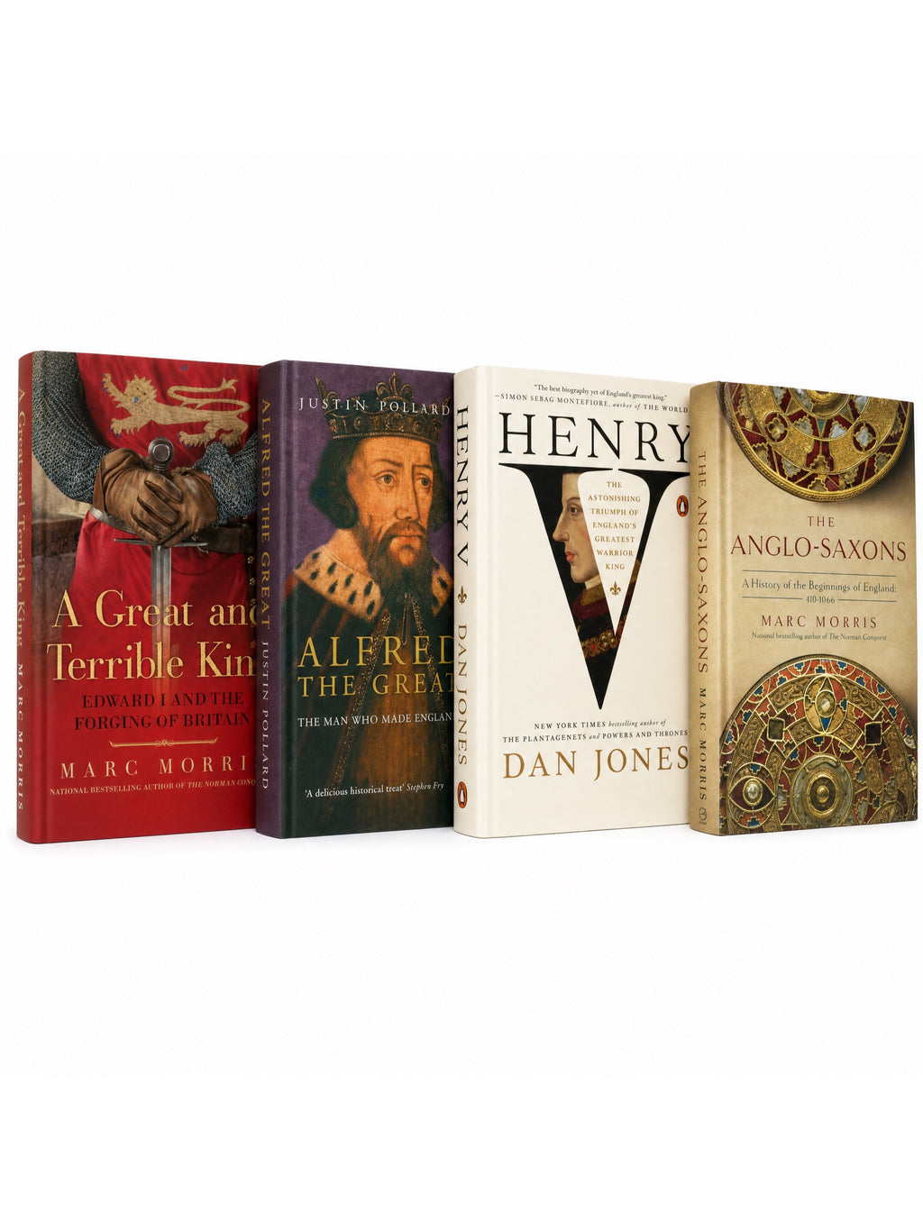 The Angloid Bundle — four books on the making of England