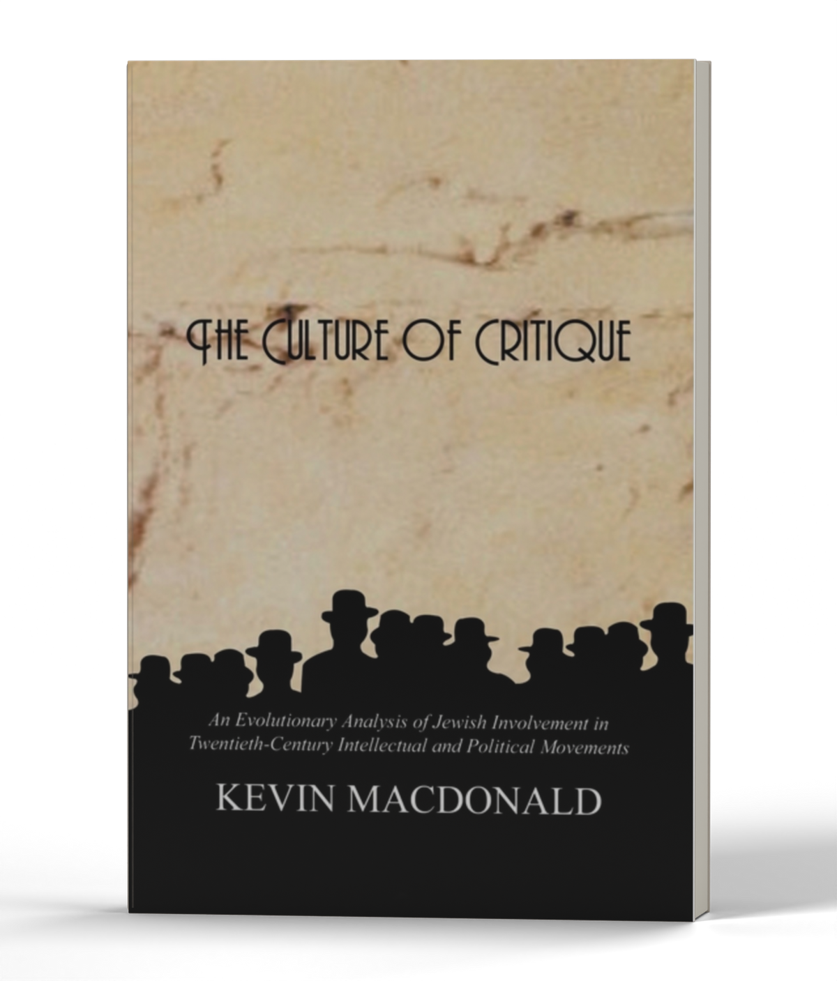Culture of Critique: An Evolutionary Analysis of Jewish Involvement in Twentieth-Century Intellectual and Political Movements — 3D product photo