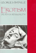 Erotism: Death and Sensuality by Georges Bataille book cover