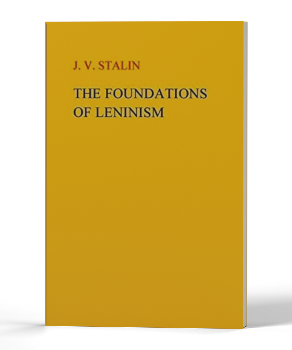 Foundations of Leninism — 3D product photo