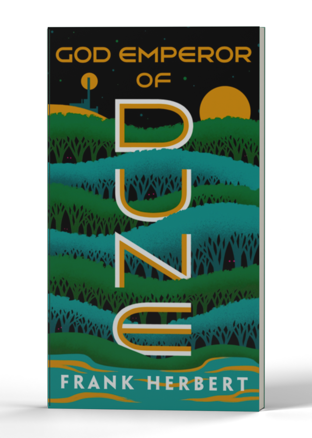 God Emperor of Dune — 3D product photo