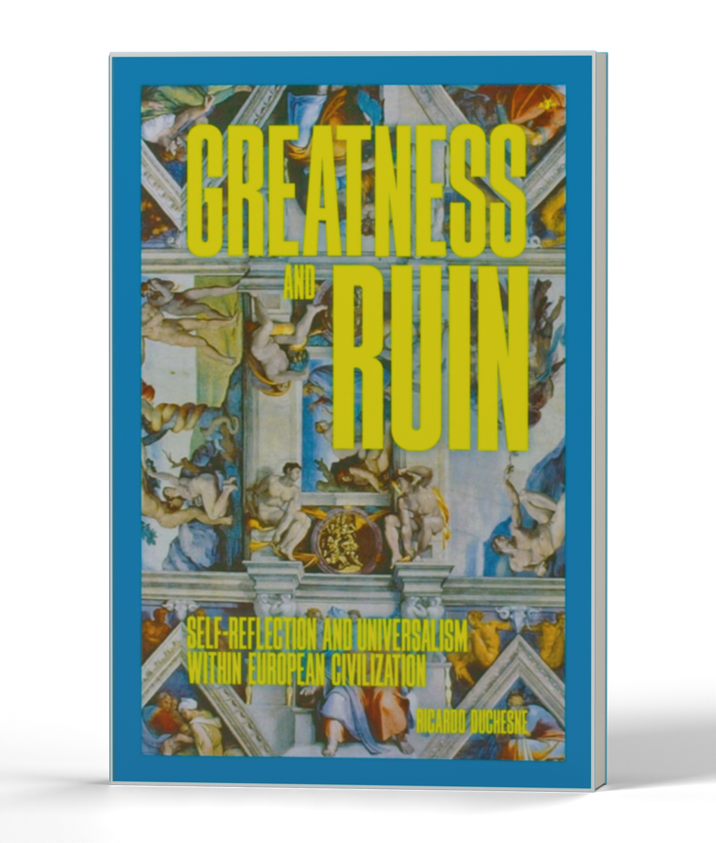 Greatness and Ruin: Self-Reflection and Universalism within European Civilization — 3D product photo