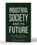 Industrial Society and Its Future — 3D product photo