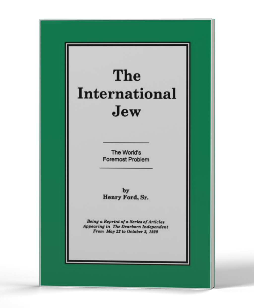 International Jew Vol I: The World's Foremost Problem — 3D product photo