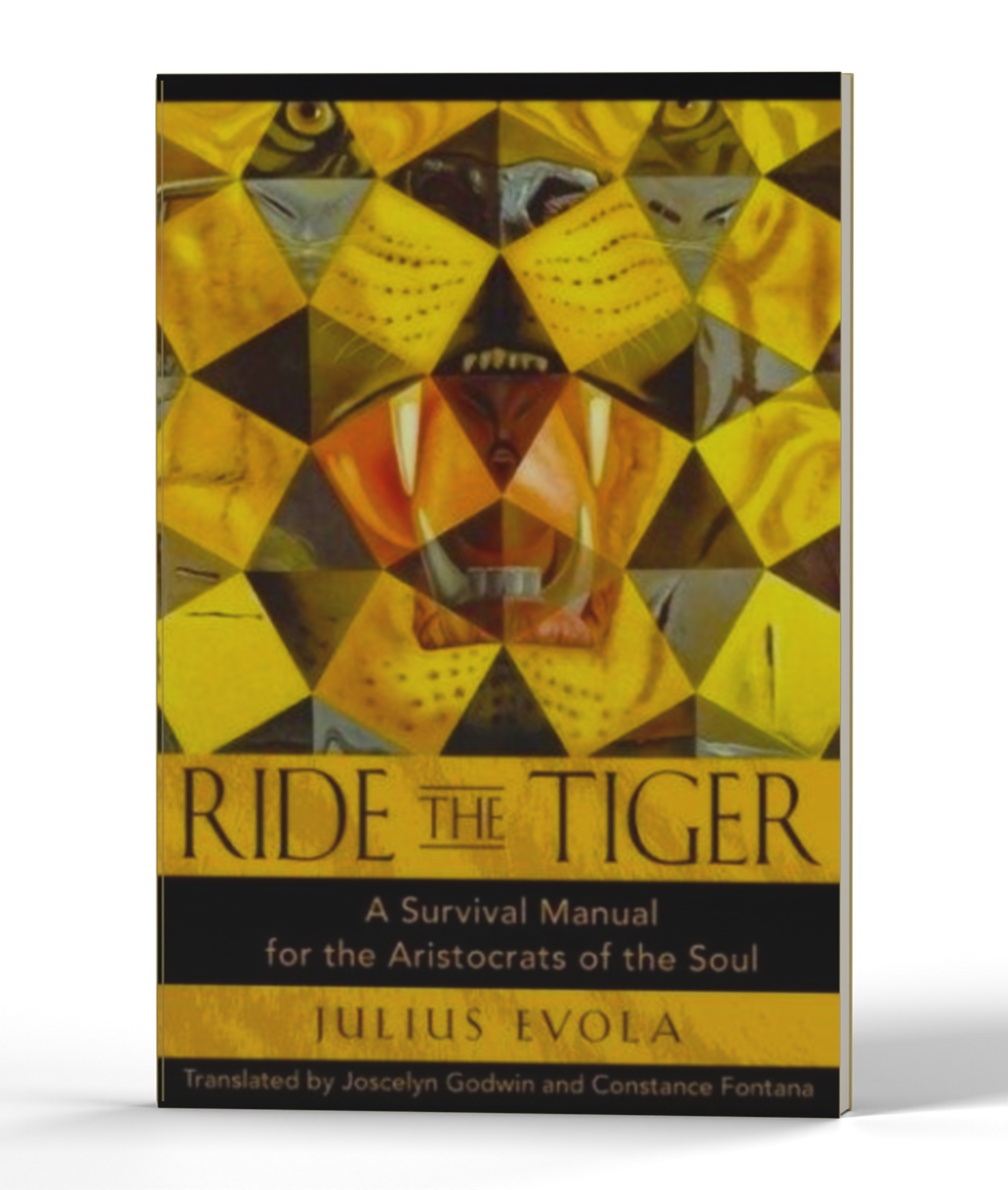 Ride the Tiger: A Survival Manual for the Aristocrats of the Soul — 3D product photo