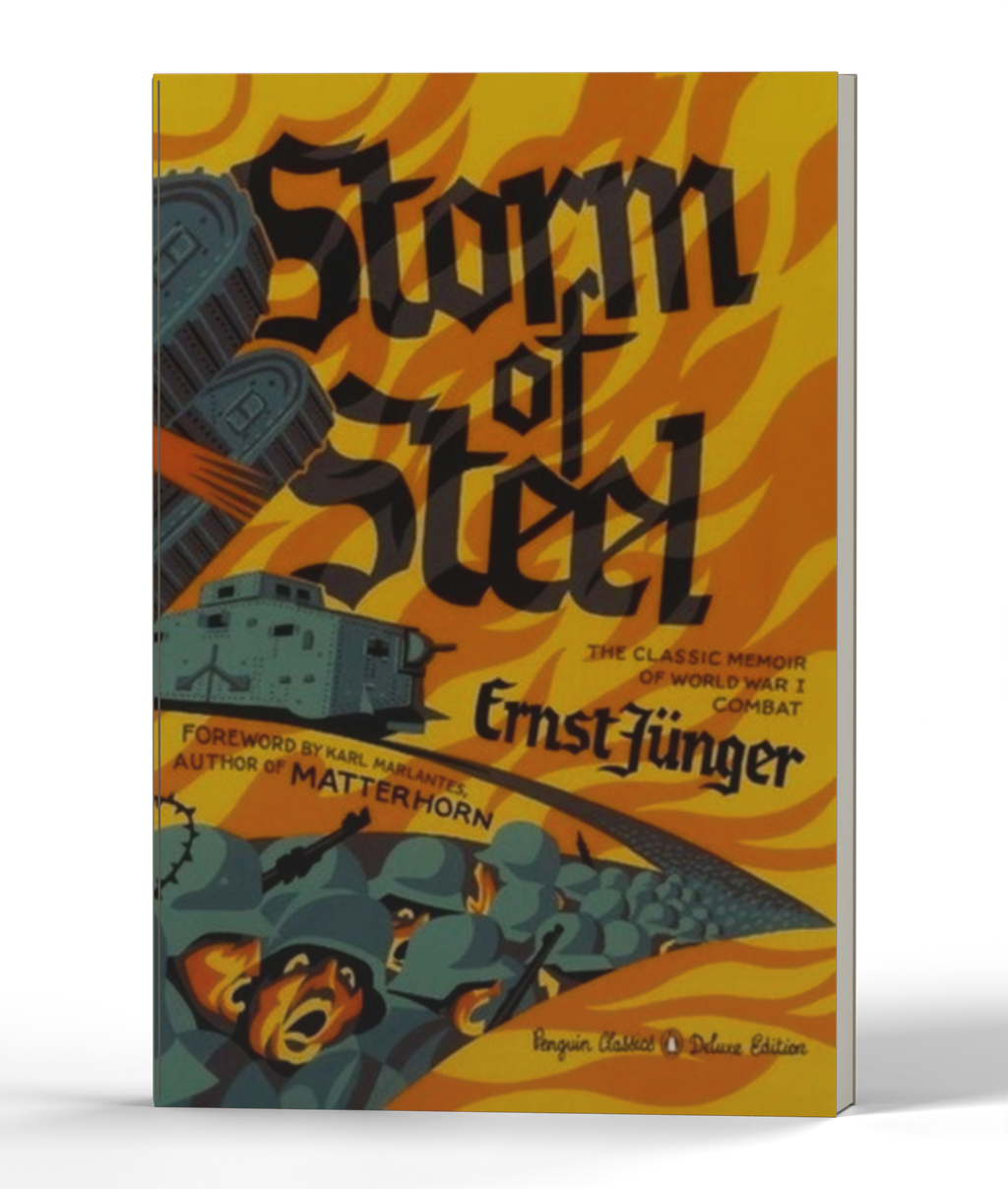 Storm of Steel: (Penguin Classics Deluxe Edition) — 3D product photo