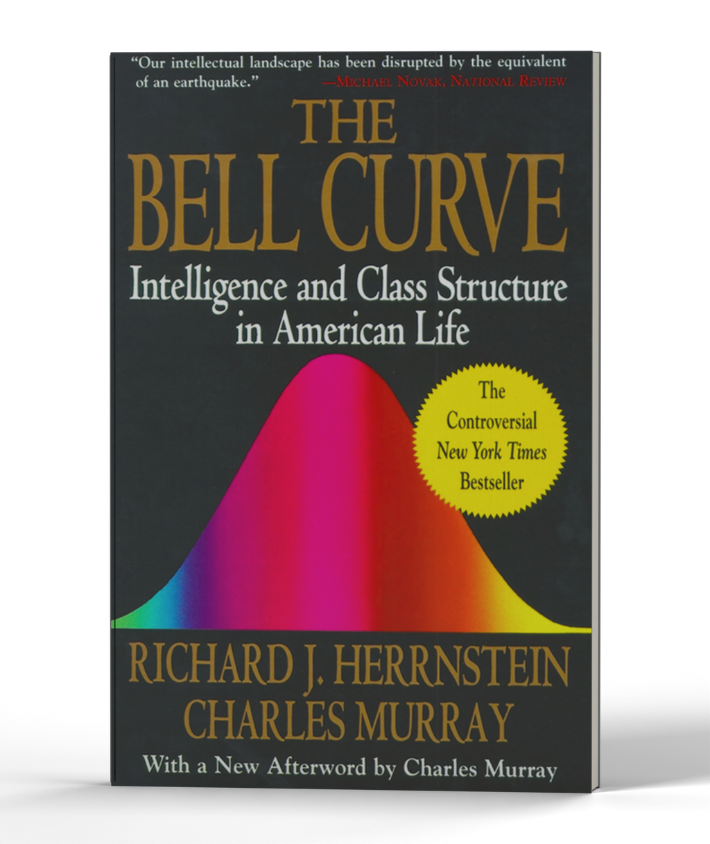The Bell Curve: Intelligence and Class Structure in American Life — 3D product photo