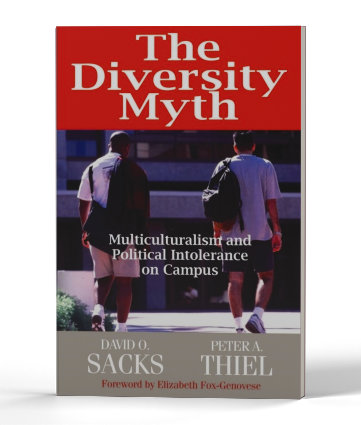 The Diversity Myth: Multiculturalism and Political Intolerance on Campus — 3D product photo