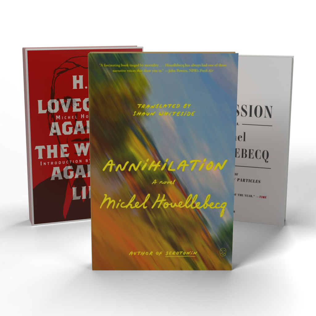 The Michel Houellebecq Bundle — 3D product photo