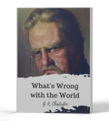 What's Wrong with the World — 3D product photo