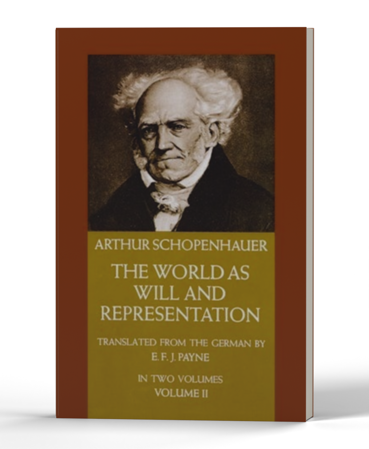 World as Will and Representation, Vol. 2: Volume 2 (Revised) — 3D product photo